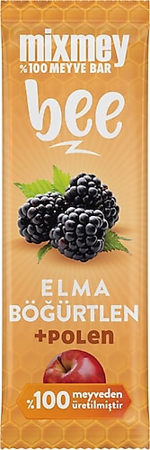 Mixmey Bee Elma Böğürtlen 25 gr Polen Meyve Barı
