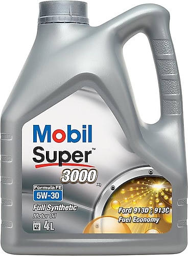 Mobil Super 3000 Formula FE 5W-30 4 lt Motor Yağı