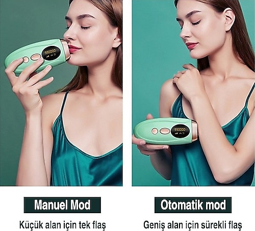 Moehair Ipl Lazer Epilasyon Cıhazı 999.999 Atım