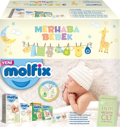 Molfix Merhaba Bebek Doğuma Hazırlık Seti