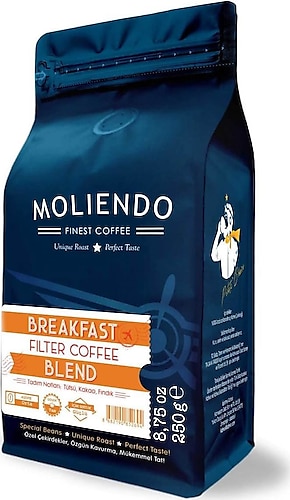 Moliendo Breakfast Blend Öğütülmüş Filtre Kahve 250 gr