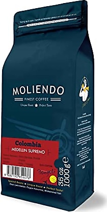 Moliendo Colombia Medellin Supremo Çekirdek Kahve 1 kg