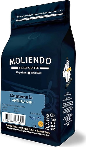 Moliendo Guatemala Antigua SHB Çekirdek Kahve 250 gr