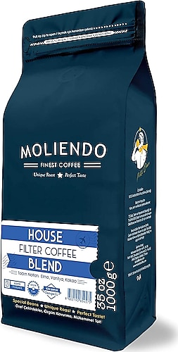 Moliendo House Blend Çekirdek Filtre Kahve 1 kg