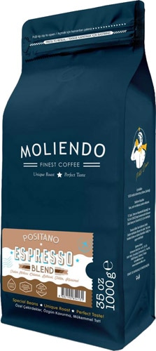 Moliendo Positano Espresso Blend 1000 gr Çekirdek Kahve