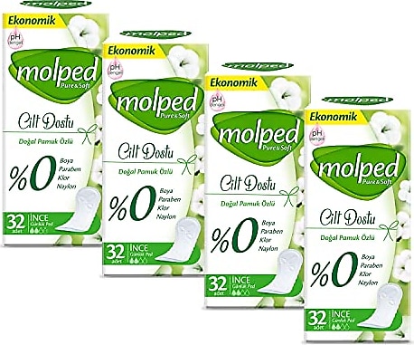 Molped Pure&Soft Günlük Pedi 128 Adet