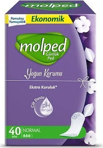Molped Yoğun Koruma Normal 40'lı Günlük Ped