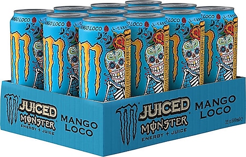 Monster Mango Loco Enerji İçeceği 12x500 ml