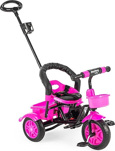 Moonybaby MB504 Trend Bike Fuşya 3 Tekerlekli Bisiklet