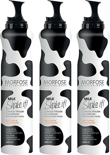 Morfose Milk Therapy 200 ml 3 Adet Saç Köpüğü