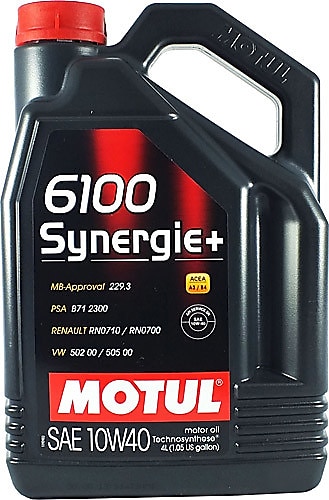Motul 6100 Synergie+ 10W-40 4 lt Motor Yağı