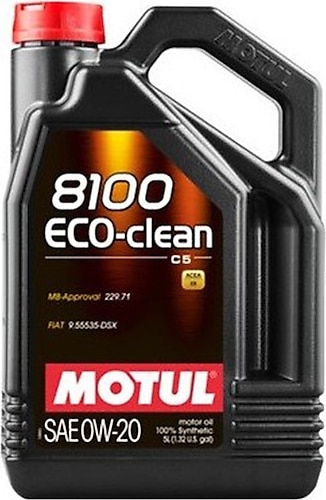 Motul 8100 Eco-Clean 0W-20 5 lt Motor Yağı