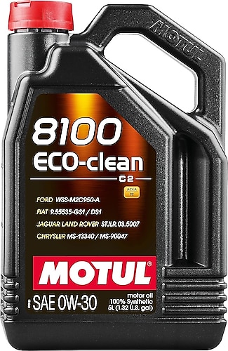 Motul 8100 Eco-Clean 0W-30 5 lt Motor Yağı - 2024