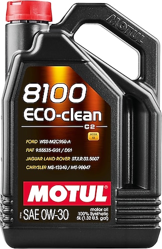 Motul 8100 Eco-Clean 0W-30 5 lt Motor Yağı