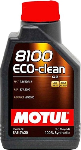 Motul 8100 Eco-Clean 5W-30 1 lt Motor Yağı