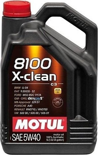 Motul 8100 X-Cess 5W-40 5 lt Motor Yağı