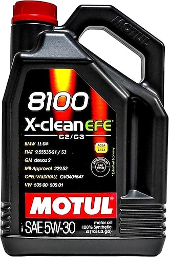 Motul 8100 X-Clean EFE 5W-30 4 lt Motor Yağı - 2023