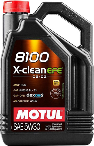 Motul 8100 X-Clean EFE 5W-30 5 lt Motor Yağı