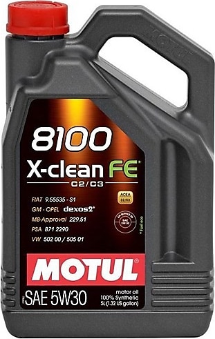 Motul 8100 X-Clean Fe 5W-30 5 lt Motor Yağı - 2024