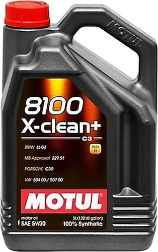 Motul 8100 X-CLEAN+ Plus 5W-30 5 lt Motor Yağı
