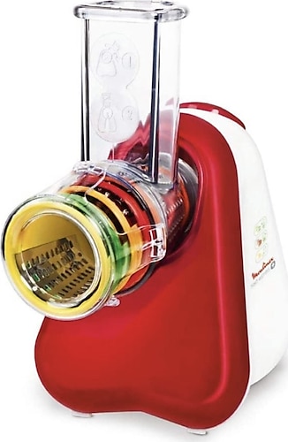 Moulinex Fresh Express 5in1 Doğrayıcı Rende Kırmızı 200watt