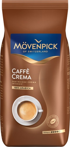 Mövenpick Caffe Crema 1000 gr Çekirdek Çözünebilir Kahve
