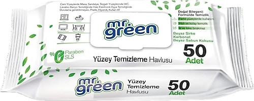 Mr Green Yüzey Temizlik Havlusu 50 Yaprak