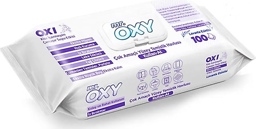 Mr. Oxy Lavanta Kokulu Yüzey Temizlik Havlusu 100 Yaprak
