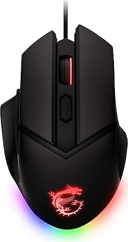 MSI Clutch GM20 Elite RGB Ergonomik Optik Kablolu Oyuncu Mouse
