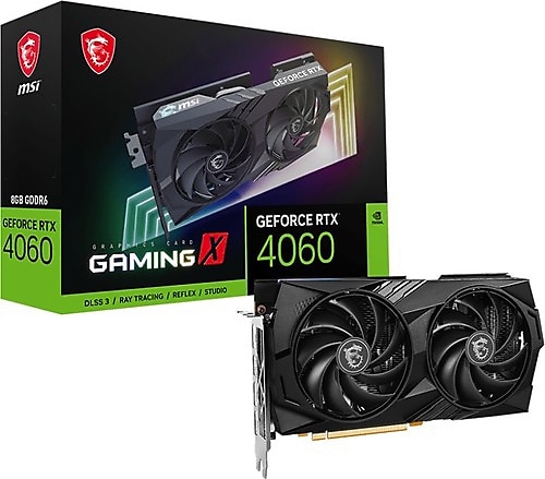 MSI RTX 4060 GAMING X 8G 128 Bit GDDR6 8 GB Ekran Kartı