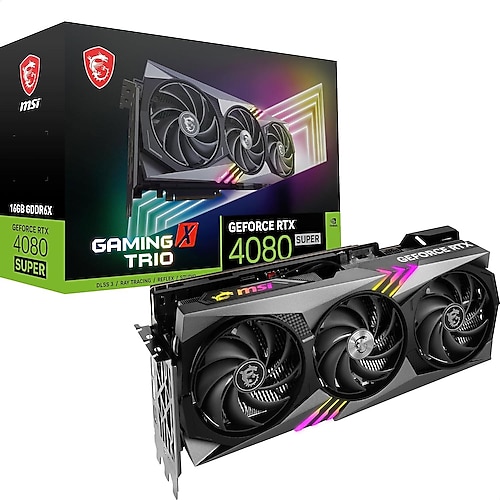 MSI RTX 4080 Super Gaming X Trio 256 Bit GDDR6X 16 GB Ekran Kartı
