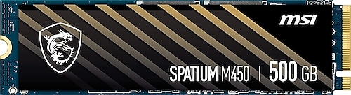 MSI Spatium M450 PCI-Express 4.0 500 GB M.2 SSD