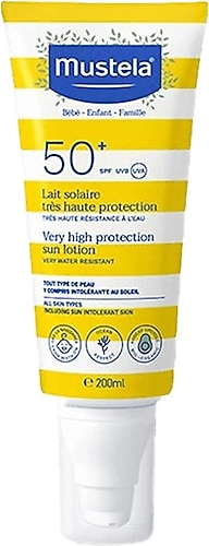 Mustela Çok Yüksek Koruma 50 Faktör Güneş Losyonu 200 ml