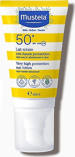 Mustela Çok Yüksek Koruma 50 Faktör Güneş Losyonu 40 ml