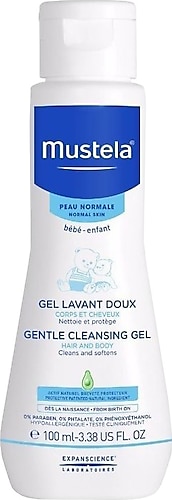 Mustela Gentle Cleansing Gel Yenidoğan Şampuanı 100 ml