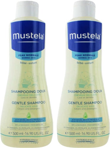 Mustela Gentle Papatya Özlü Bebek Şampuanı 500 ml 2 Adet