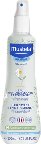 Mustela Saç Şekillendirici ve Ferahlatıcı Vücut Spreyi 200 ml