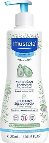 Mustela Yenidoğan Şampuanı 500Ml Normal Cilt