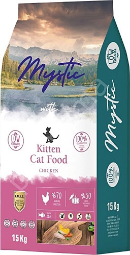 Mystic Az Tahıllı Tavuklu 15 kg Yavru Kedi Maması