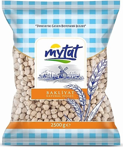 Mytat Doğal Beyaz Meksika Nohut 42-44 2.5 kg