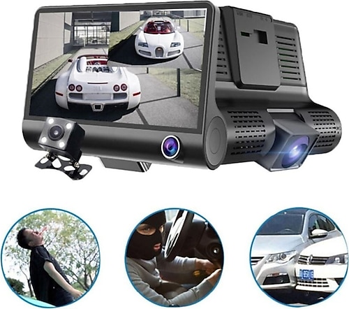 Navigold Büyük Ekranlı Full Hd Araç Kamerası Ön Arka Park Kameralı