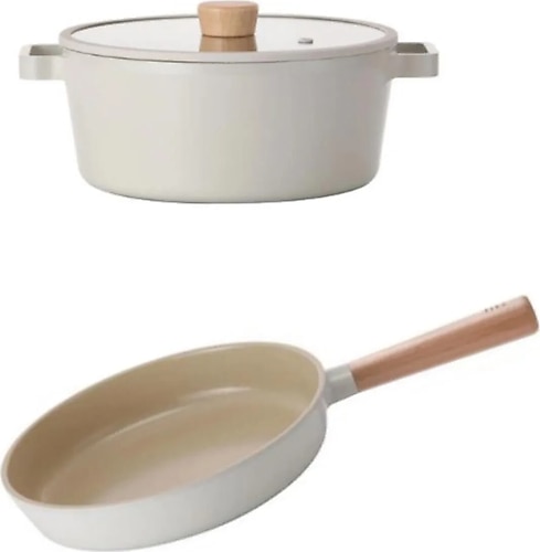 Neoflam Fika Döküm 24 cm Tencere & Tava Seti
