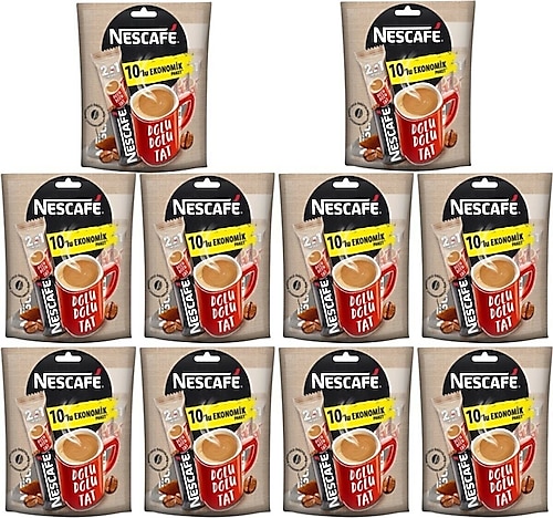 Nescafe 2'si 1 Arada 10x10 gr 10'lu