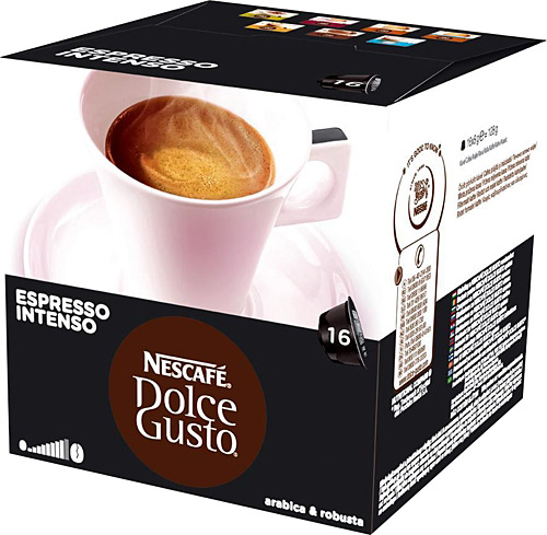 Nescafe Dolce Gusto Coffee Espresso Intenso Kapsül Kahve 16'lı