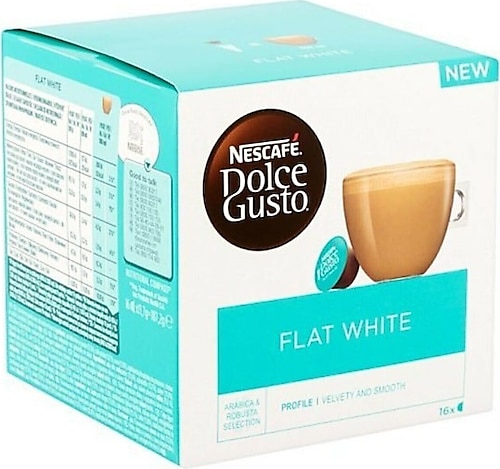 Nescafe Dolce Gusto Flat White Kapsül Kahve 16'lı
