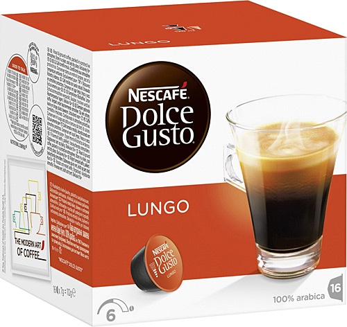 Nescafe Dolce Gusto Lungo Kapsül Kahve 16'lı