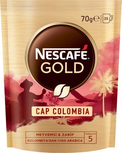 Nescafe Gold Cap Colombia 70 gr Eko Paket