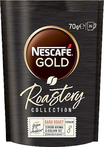 Nescafe Gold Roastery Dark Roast Granül Kahve 70 gr