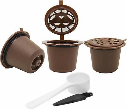 NESCAFE Nespresso Pratik Kahve Kapsülü Boş Kapsül Doldurma Kapsülü