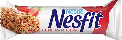 Nesfit 23.5 gr Çilekli Tam Tahıllı Bar